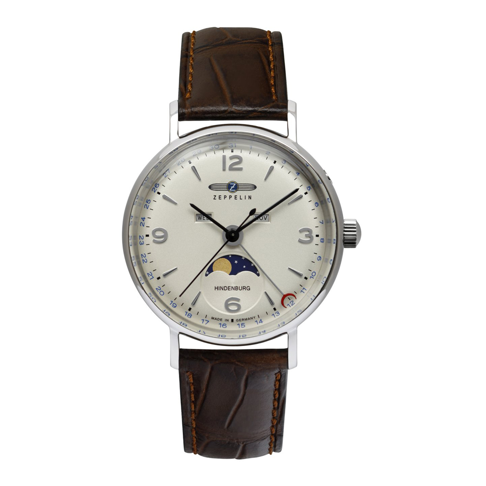 Zeppelin LZ 129 Hindeburg Moonphase 8077-5 - V-Watches